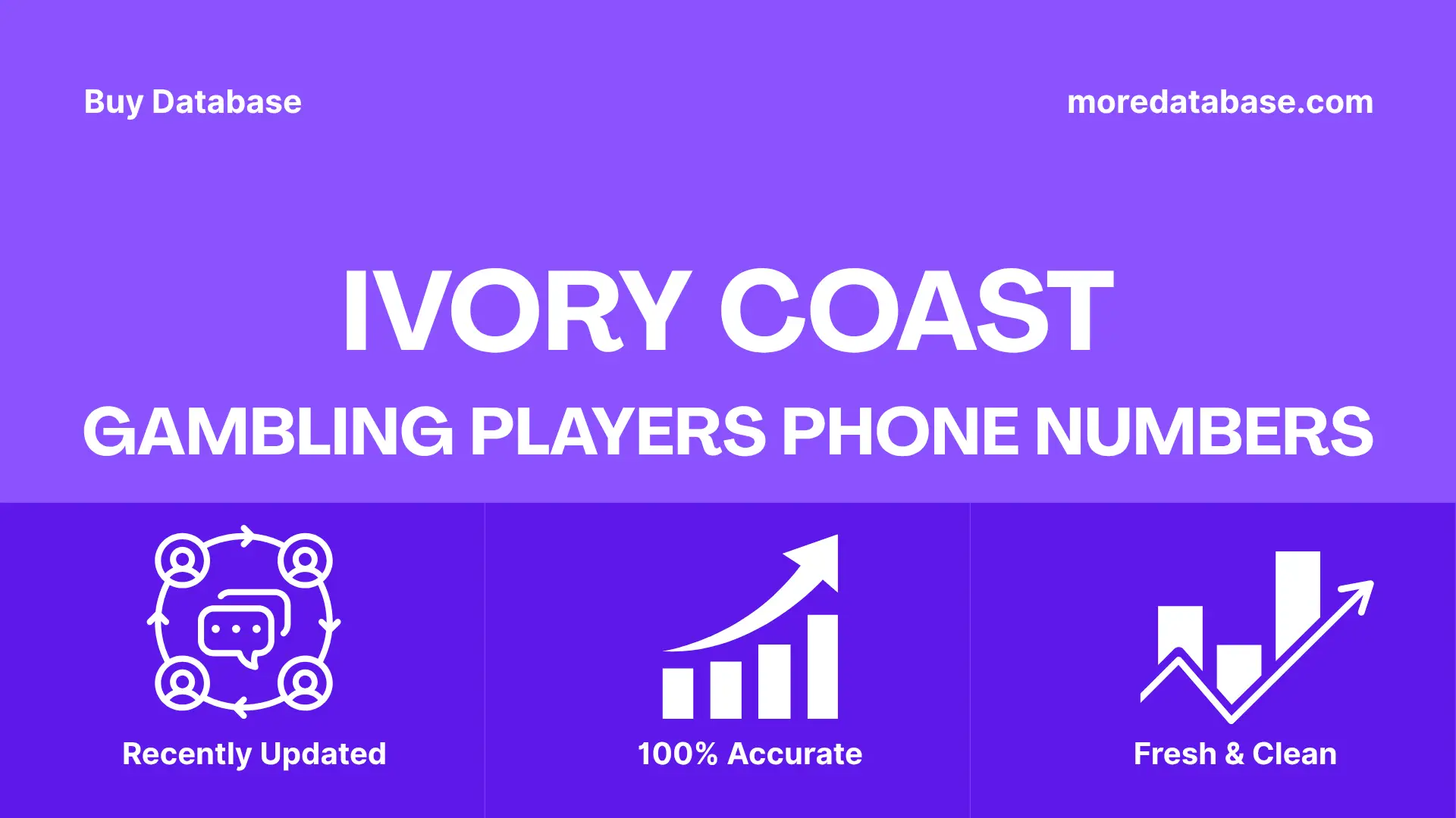 Ivory Coast Gambling Players Phone Numbers 1 Million Data